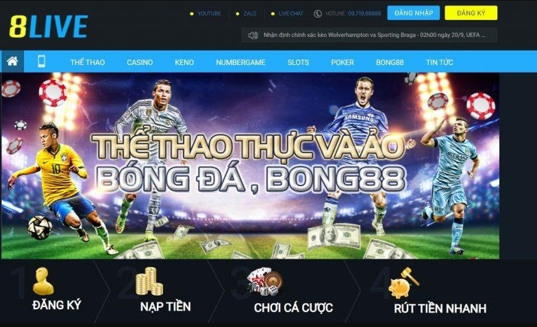 FA88 So sánh nhà cái 8LIVE – MU88 với số lượng truy cập khủng